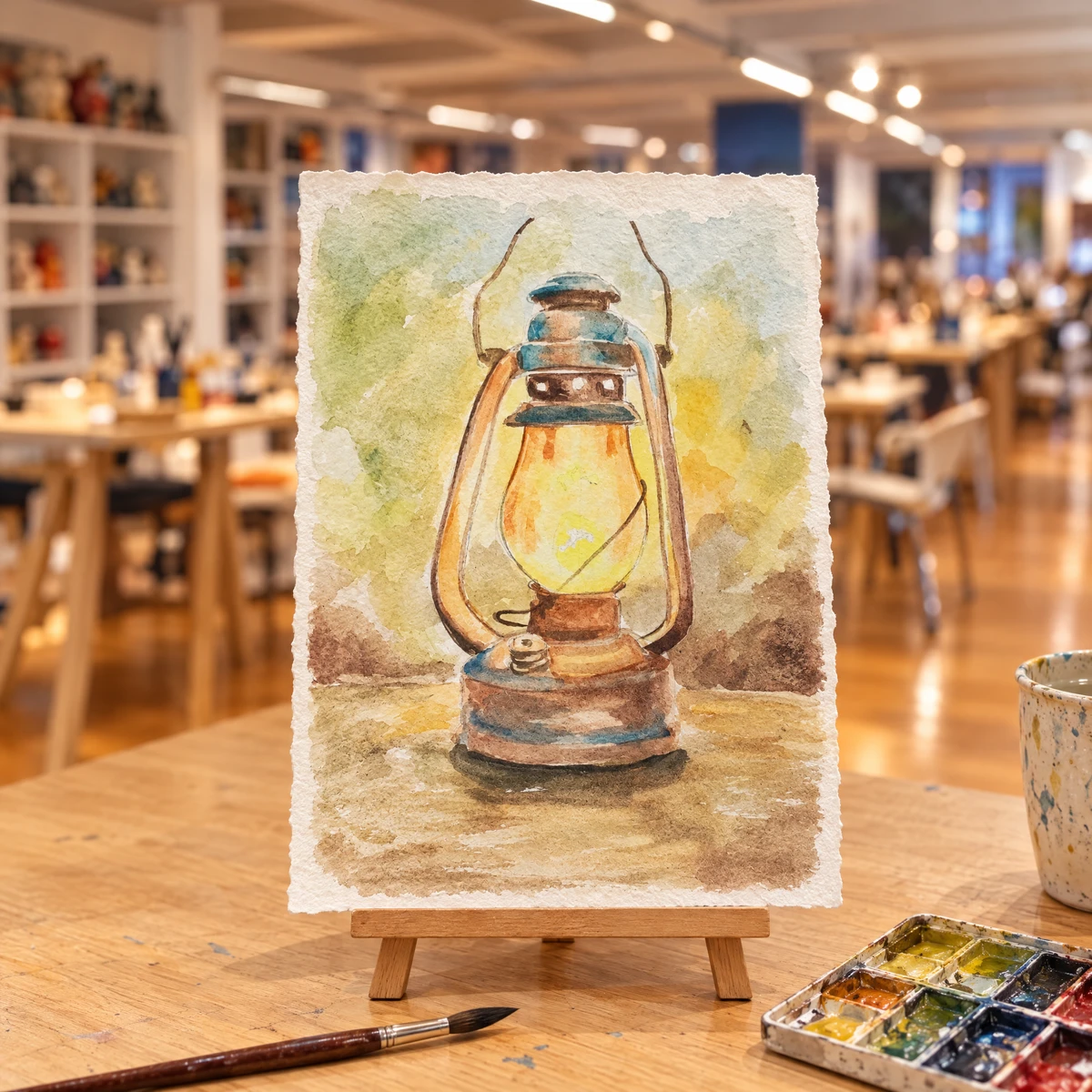 Watercolor — workshop card photograph 3